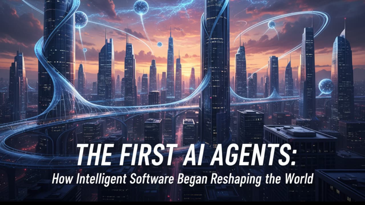 The First AI Agents: How Intelligent Software Began Changing the World
