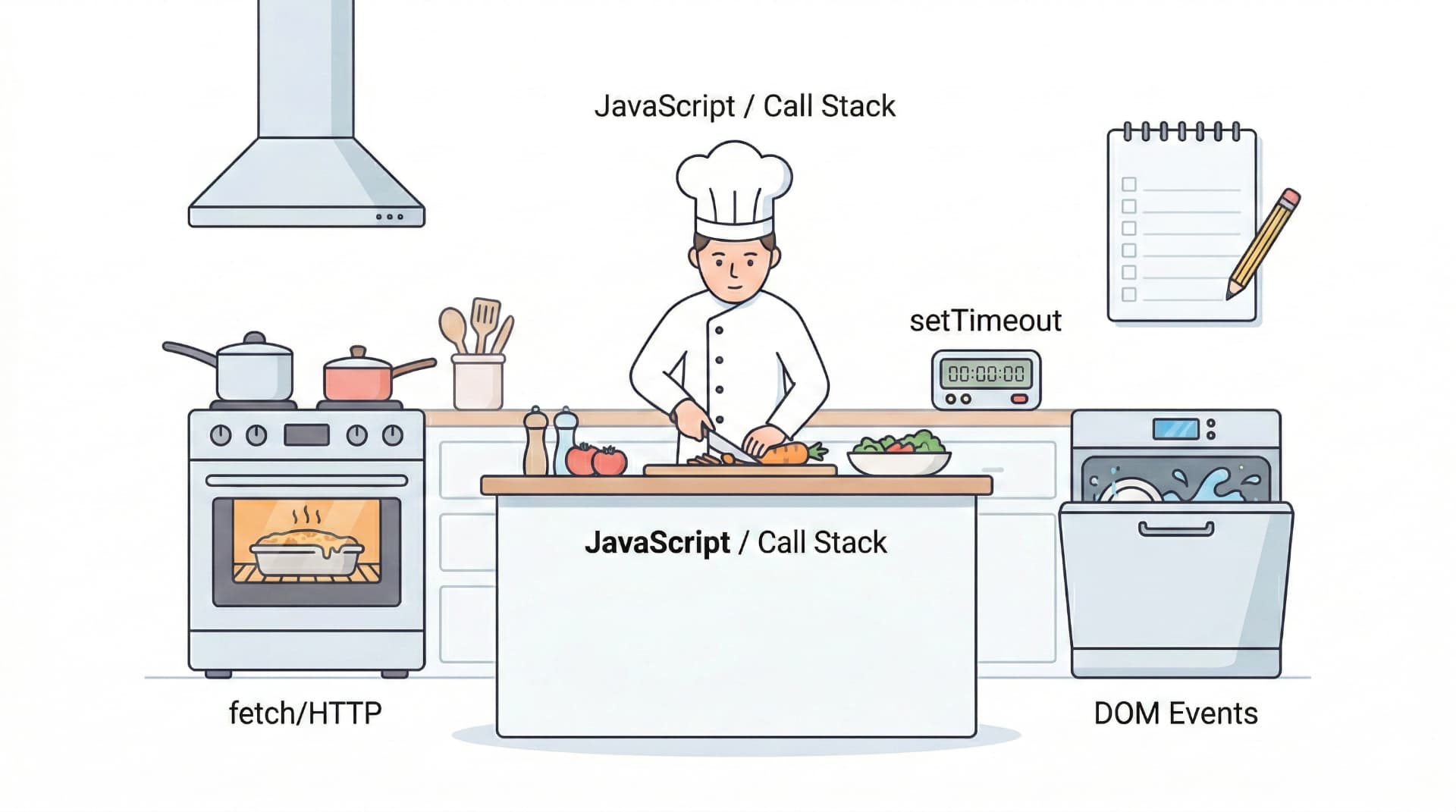 How JavaScript Actually Works: The Event Loop Explained for Humans